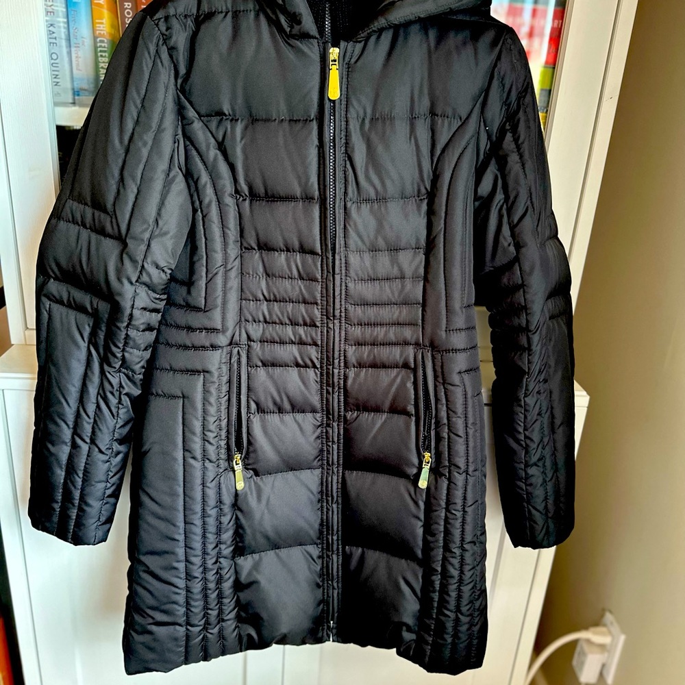 Vince Camuto black down jacket
